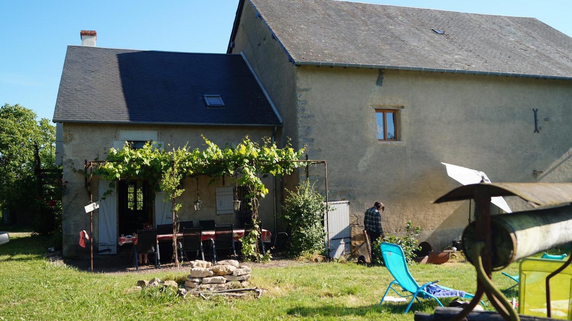 La Vache Tennis Privé Crux-la-Ville Esterno foto